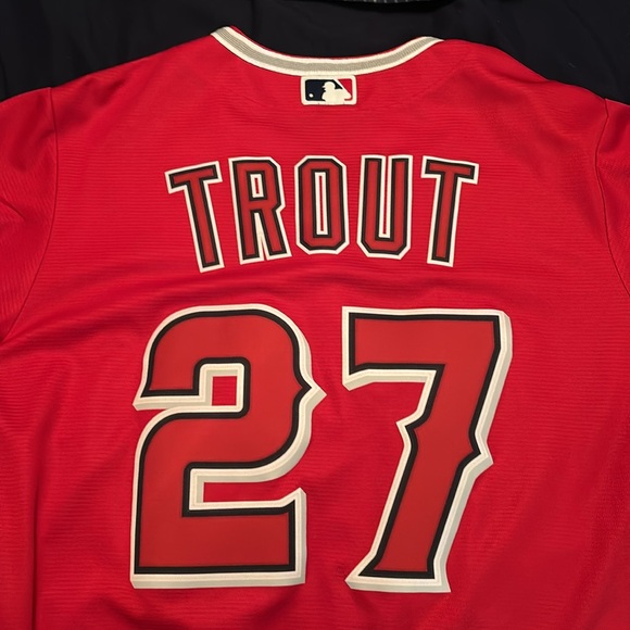 Mike Trout Replica Men’s Nike Player Jersey - Picture 2 of 2